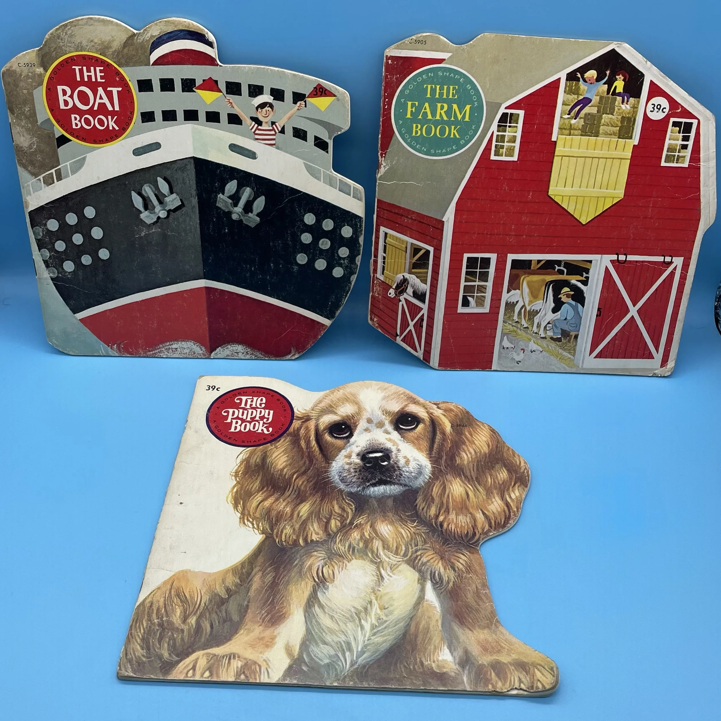 Golden Shape Book Lot 1960s