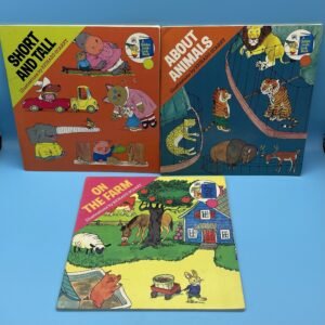 Richard Scarry Golden Look-Look Book lot 2