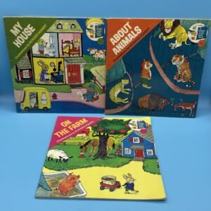 Richard Scarry Golden Look-Look Book lot 1