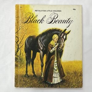 Black Beauty 1974 Wonder Book hardcover
