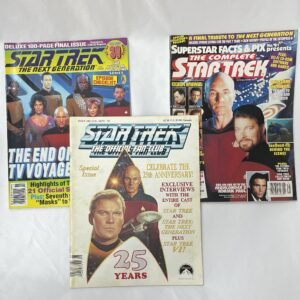 Star Trek Magazine Lot From 1991-1994