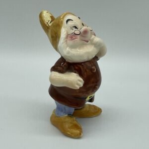 Snow White - Doc Dwarf Porcelain Figurine by Enesco 1960s