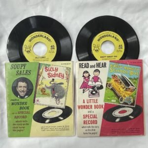 Little Golden Book Record lot 3 from 1960s