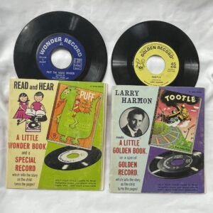 Little Golden Book Record lot 5 from 1960s