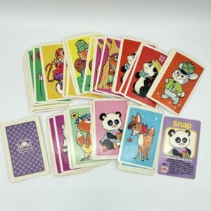 Snap card game by Golden 1980s complete with case