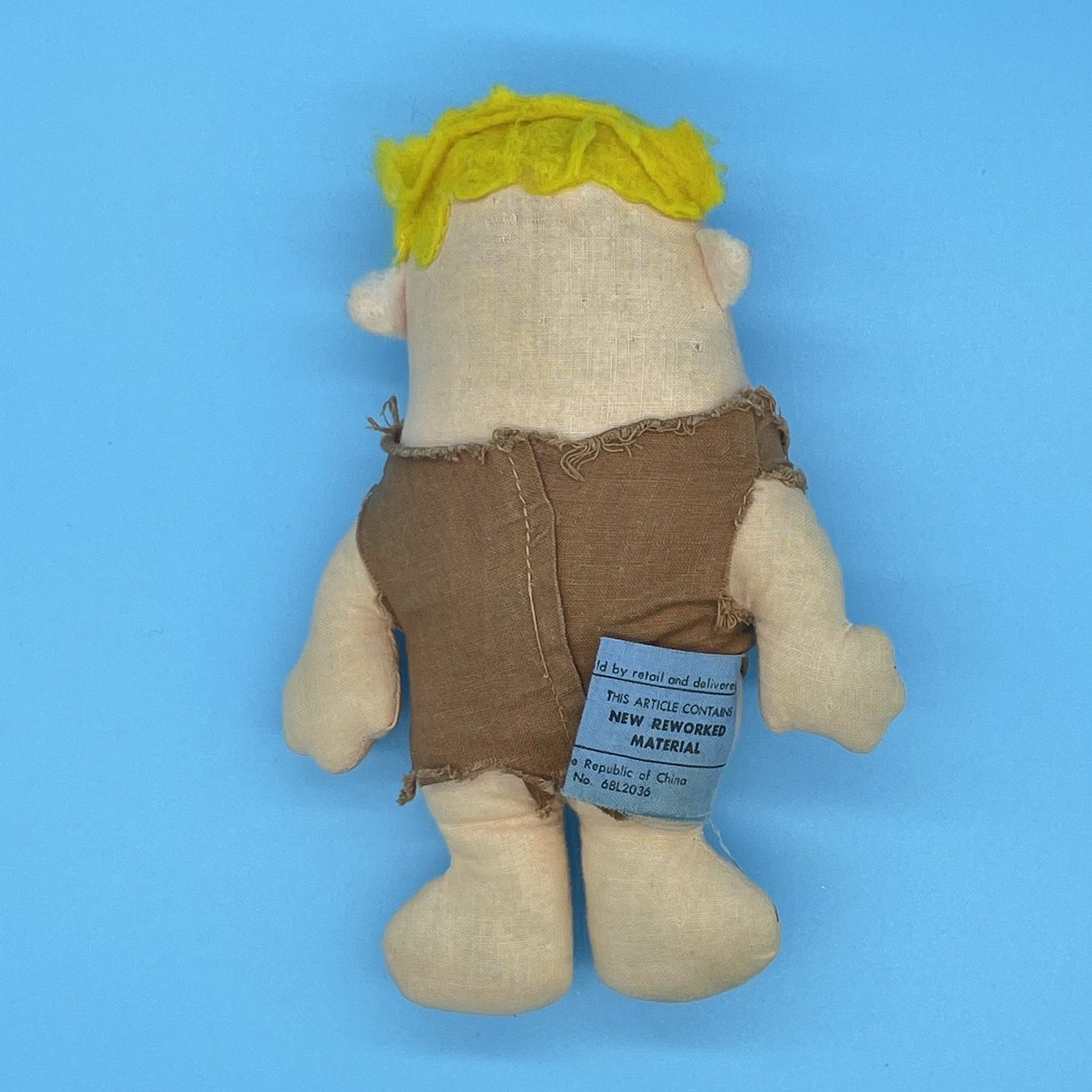 Flintstones Barney Rubble 1970s Plush - Image 2