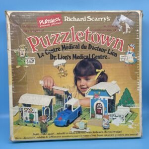 Playskool Richard Scarry’s Puzzletown Dr. Lion’s Medical Centre from 1976
