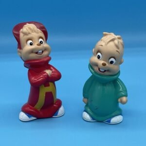 Chipmunks KFC figures from 1990