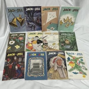 Jack and Jill Magazine - 1952 Lot of 12