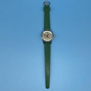 Cabbage Patch Kids 1980s Windup Watch with Green Strap