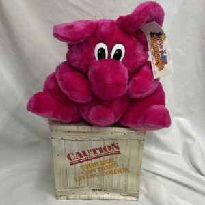 Kodak Kolorkin 9” plush with box - Pink (Kitzi) from 1988