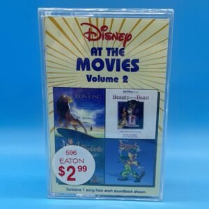Disney’s At the Movies Volume 2 Audio Cassette 1995 Sealed