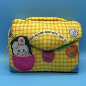 Mattel 1984 Angel Bunny Take-Along Activity Toy