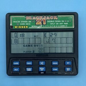 Blackjack 21 Vintage Handheld Game from Radica