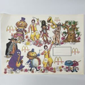 McDonald’s Vintage Book Covers (White) Lot of 3