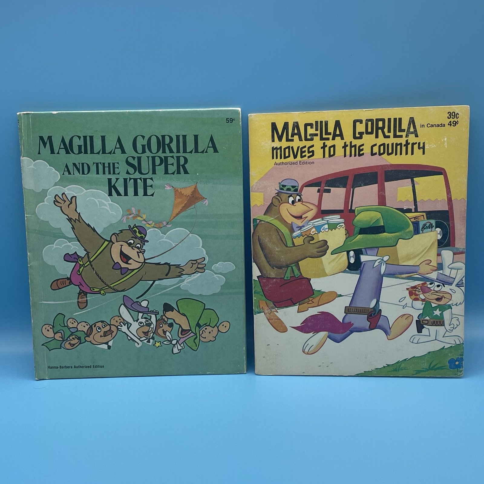 Magilla Gorilla Book Lot from 1976