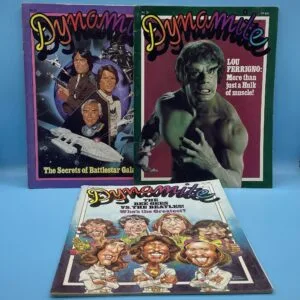 Dynamite Magazine issues 52-54 from 1978