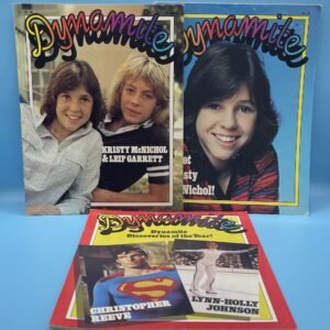 Dynamite Magazine issues 45,58,59 from 1978-1979
