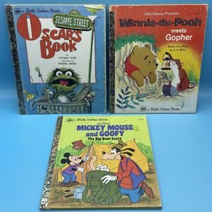 Little Golden Book 1980 Lot of 3