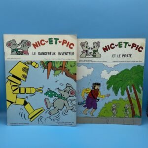 Nic et Pic Comic Book Lot from 1975,1977