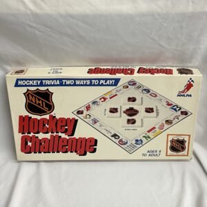 NHL Hockey Challenge Trivia Game 1986
