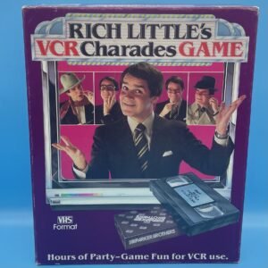 Rich Little VCR Charades Game by Parker 1985