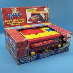 Zellers Branded (Zeddy) Toy CD Player 1990s Missing Discs