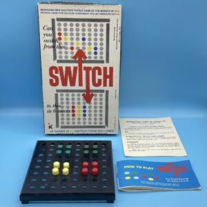 Switch Solitaire Puzzle Game by Kohner 1966 Canadian Version