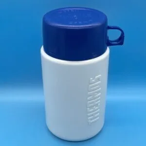 Lunch Box Replacement Thermos 1990s Blue Cup