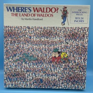 Where’s Waldo? Land of Waldo’s 550pc Jigsaw Puzzle 1990