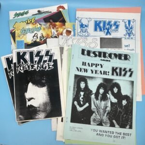 KISS Fanzine Misc Lot of 13 Issues 1990-1995