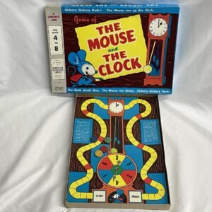 Mouse and the Clock Board Game by Somerville 1960s