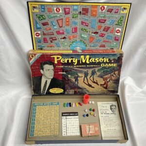 Perry Mason Case Of The Missing Suspect Board Game from 1959