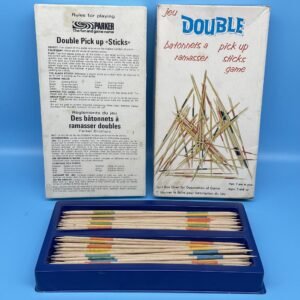 Double Pick Up Sticks Game by Parker 1970s Canadian Version