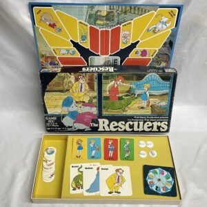 Rescuers Board Game by Parker 1977 Canadian Version