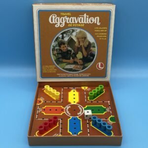 Aggravation Board Game 1980 Canadian Travel Version by Lakeside