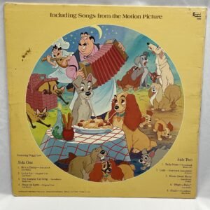 Lady and the Tramp Disney Picture Disc LP 1980
