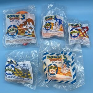 Sonic the Hedgehog 3 Happy Meal Toy Set of 5 from 1993
