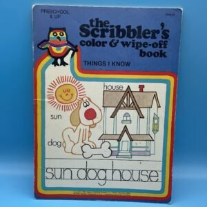 Scribbler’s Color & Wipe-Off Book Things I Know 1981