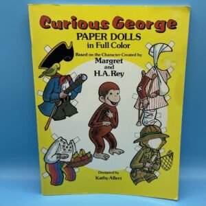 Curious George Paper Dolls in Full Color 1982