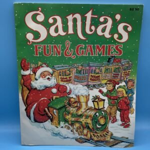 Santa’s Fun & Games Activity Book by Playmore 1981