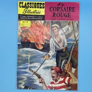 Classiques Illustres - Le corsaire rouge #36 France 1958