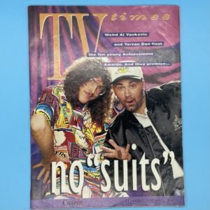 Ottawa Citizen TV Times April 16 1994 Weird Al and Tarzan Dan