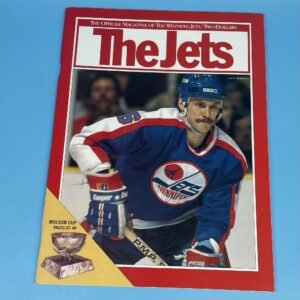 Winnipeg Jets Game Program Feb 14 1986 vs Whalers