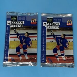 McDonald’s Gretzky For The Performance Record Cards 2 Packs Unopened 1999