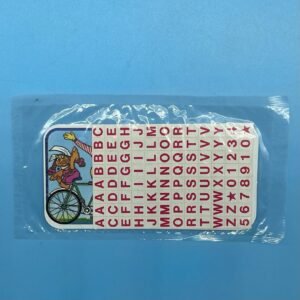 McDonald’s Canada 1982 Bicycle License Plate Sealed