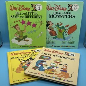 Walt Disney Fun-To-Learn Library Lot from 1989
