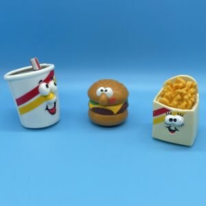 Burger King Lickety Splits Rolling Food Racer Lot from 1989