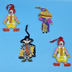 McDonald’s Vinyl Christmas Ornaments from 1984 Lot 2