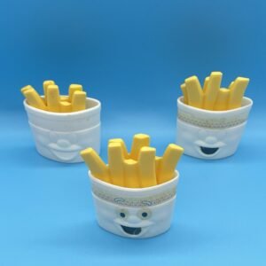 McDonald’s Fun with Food French Fries Toy Lot from 1988